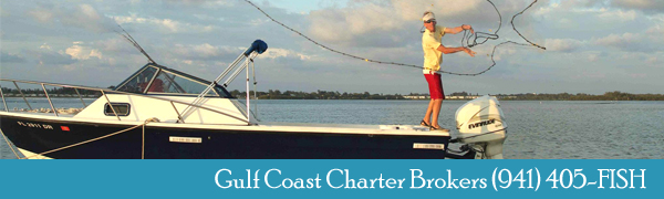 Capt Chuck Williams - Gulf Coast Charter Brokers 941-405-3474